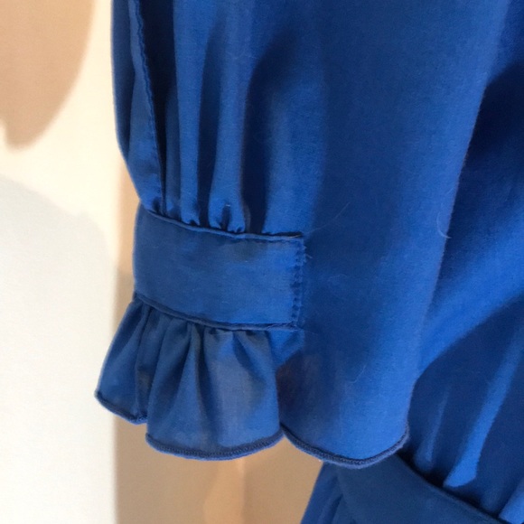 “ JUNIOR SCOPE” Vintage/ Retro Blue Dress. - Picture 5 of 16